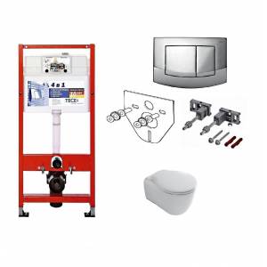 Комплект унитаз  Galassia Ergo и инсталляция TECE base kit 4в1